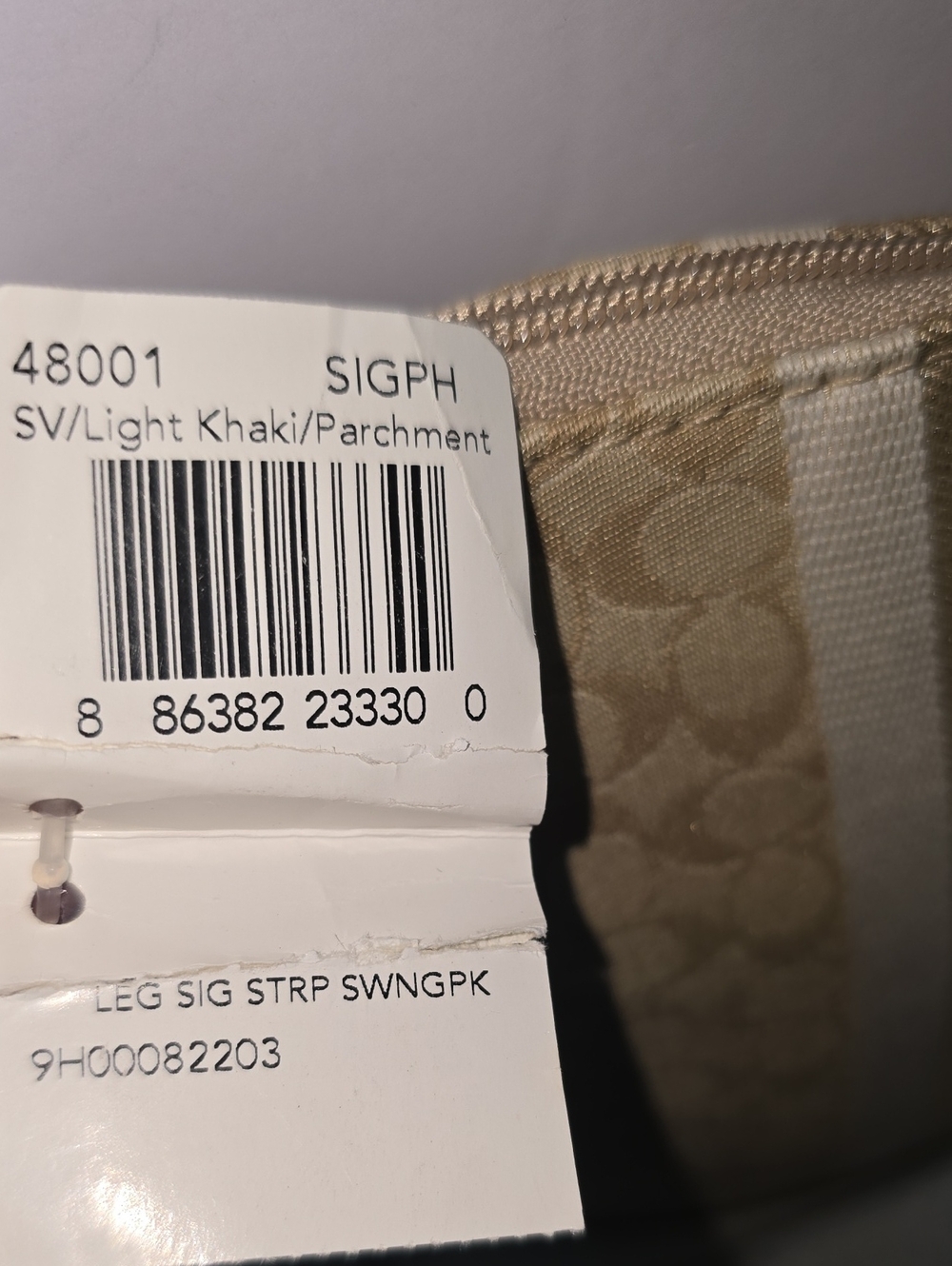 NWT Coach 'Legacy Stripe' Signature Swingpack - Picture 2 of 11